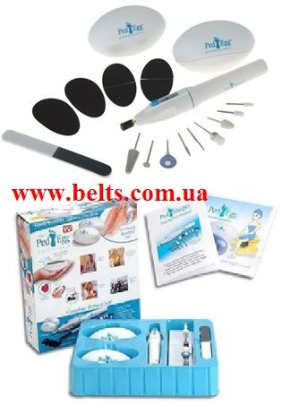 Профессиональный набор для педикюра Ped Egg + Ped Shaper (18 предметов)
