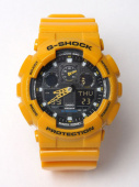 Спортивные наручные часы Casio G-Shock желтый цвет