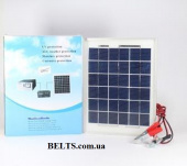 Солнечная батарея для зарядки  5W 12V, панель Solar Panel GD-Light