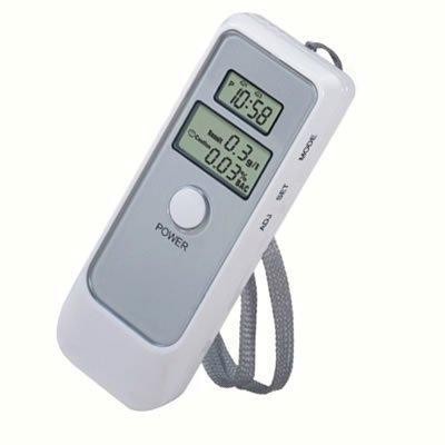 Alcotester алкотестер с двумя экранами и часами