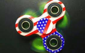 Антисресс Fidget Spinner игрушка Америка (Хенд Спиннер)