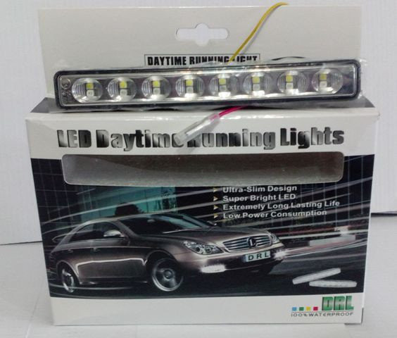 Дневные ходовые огни DRL 8 LED диодов