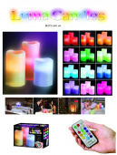 Светодиодная свеча Luma Candles с пультом (электронная свеча Люма Кендлес ― electronic candle)
