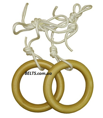Кольца гимнастические для детей (gymnastic rings) Лак