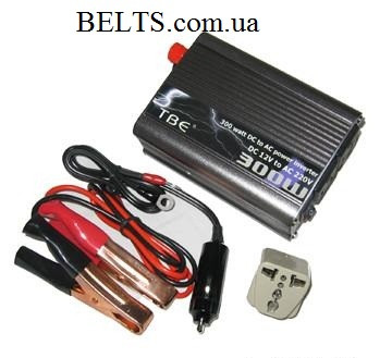 Стабилизатор напряжения 300W, инвертор 300 Ватт, преобразователь напряжения TBE Power Inverter
