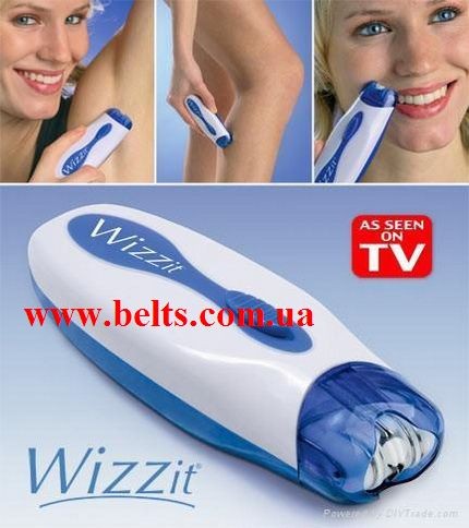 Женский эпилятор Wizzit (Визит) + подарок маникюрный набор (13 предметов)