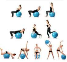 Фитнес мяч для гимнастики Фитбол Gym Ball