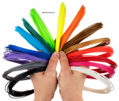 Набор АBS пластик для 3D ручек и принтеров 13 цветов (10 метров)