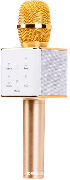 Беспроводной  микрофон караоке DM Karaoke Q7 GOLD 40
