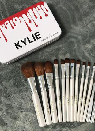 Кисти для макияжа Kylie 12 штук