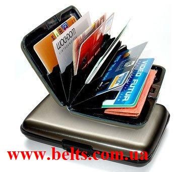 Водостойкий кошелек кредитница Aluma Wallet Алюма Уолет