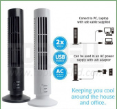 USB вентилятор для дома и офиса USB Tower Fan