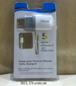 Универсальное зарядное устройство для iPhone – Travel Charger, зарядка Айфон