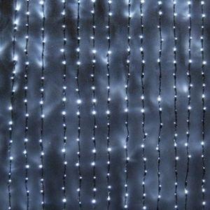 Белая Гирлянда Водопад 480 LED размер 3*2 (waterfall light)