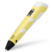 Горячая ручка с дисплеем LCD RP100-B 3D PEN (желтый)