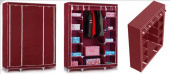 Шкаф для одежды из ткани (3 секции)
