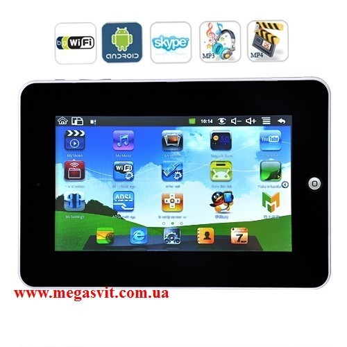 Планшетный компьютер 7 android