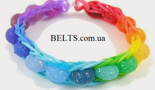 Набор резинок для браслетов Loom Bands, резинки для плетение браслетов Лум Бэндс