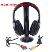 Беспроводные наушники Wireless Headphone с FM для PC, TV, MP3 5 в 1
