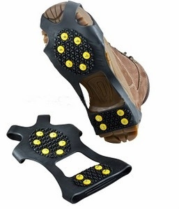 Безопасные съемные ледоступы для обуви на 10 шипов. Размер XXL (48-52 р.)