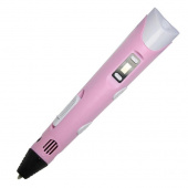 3D ручка с LCD экраном RP100-B 3D PEN (розовый)