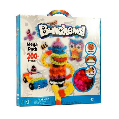 Детский конструктор Bunchems 400 Банчемс (пушистый шарик)