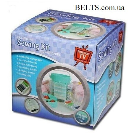 Компактный набор для шитья Deluxe Sewing Kit, Делюкс Сеуин Бокс