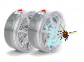 Уничтожитель насекомых электрическим током на солнечной батарее (отпугиватель)