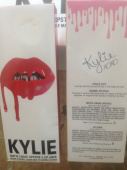 Матовая стойкая помада Kylie 8611 Golden (продается только по 12 шт.)