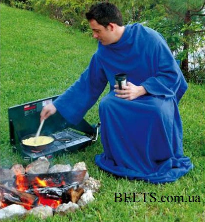 Интересный плед с рукавами Снагги Бланкет (Snuggie Blanket)