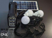 Солнечная набор с лампами GD Lite GD-8017 (+ аккумулятор)