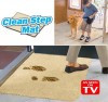 Супервпитывающий придверный коврик с нескользящим основанием Clean Step Mat