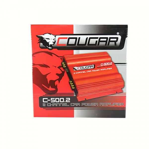 Усилитель Cougar C-500.2 (автомобильный усилитель звука)