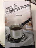 Набор турок Set 4 Coffee Pots (кофейный набор, турка)