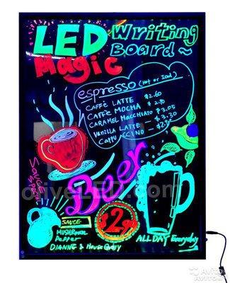 Светодиодная доска Led Fluorescent Board 30*40 см