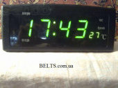 Настольные часы Caixing CX 818, электронные часы с будильником Кексинг CX-818