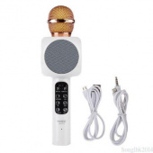 Беспроводной микрофон DM Karaoke 1816 (Bluetooth микрофон караоке)