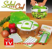 Ручной измельчитель продуктов Salad Chef (Salat Master, Салат Чиф), овощерезка 12 предметов