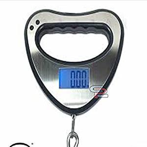 Весы электронный electronic portable scale blue backlight function