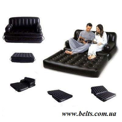 Надувной диван 5 в 1 Sofa Bed (диван трансформер Софа Бед)