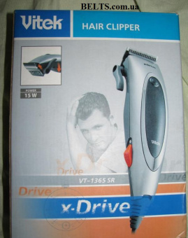 Машинка для стрижки волос Vitek VT-1365 (триммер для волос Витек 1365)