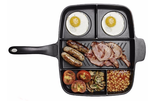 Кухонная сковорода с 5 секциями Magic Pan Меджик Пен