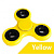 Игрушка Антисресс Fidget Spinner (Спиннер), желтый