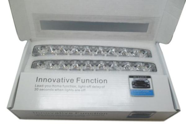 Дневные ходовые огни DRL 9 LED диодов