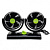 Двойной вентилятор в автомобиль AIRG Double-Headed Vehicle Fan HF-V998