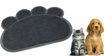 Мягкий коврик для домашних животных Paw Print Litter Mat (подстилка для питомцев Поу Принт Литл Мет)