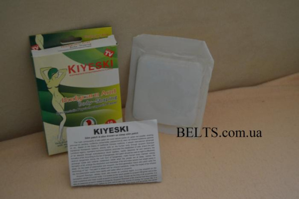 Токсиновыводящие пластыри Кияски, Kiyeski для похудения