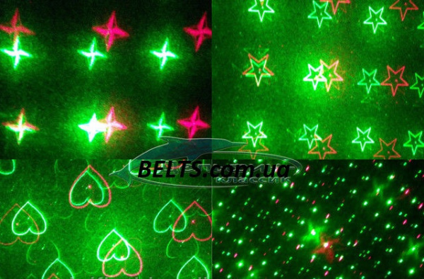 Лазерный проектор Mini Lazer Stage 4в1, лазерная установка Мини Лазер, стобоскоп, лазер шоу