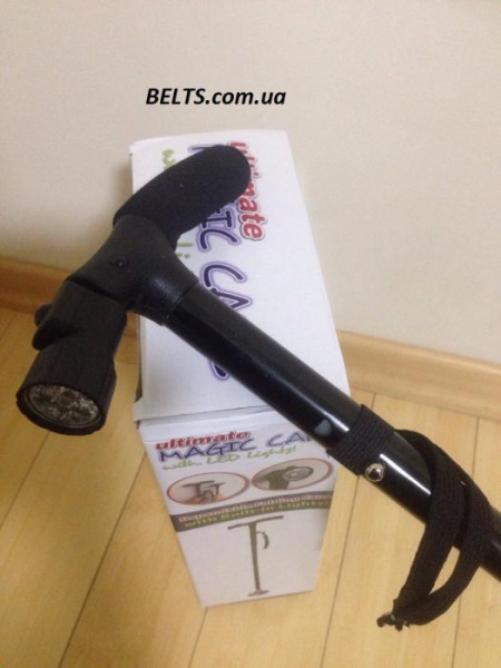 Трость складная с фонариком Ultimate Magic Cane with LED Lights (палка для передвижения и пожилых людей Меджик