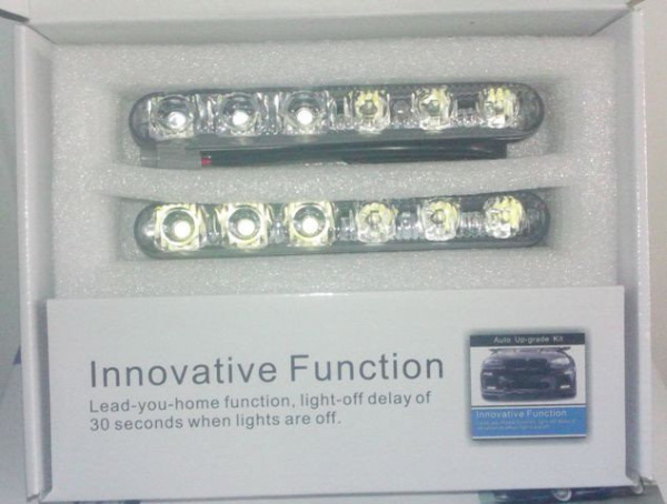 Огни ходовые DRL 6 LED диодов